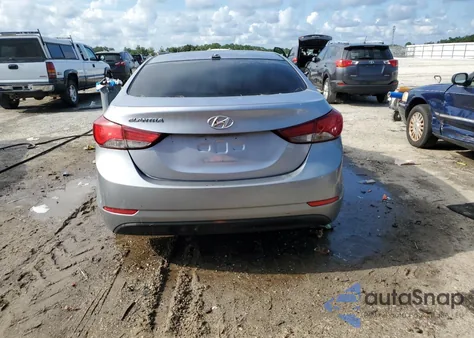 2016 Hyundai Elantra Se из США, поврежденный, VIN 5NPDH4AE8GH728996